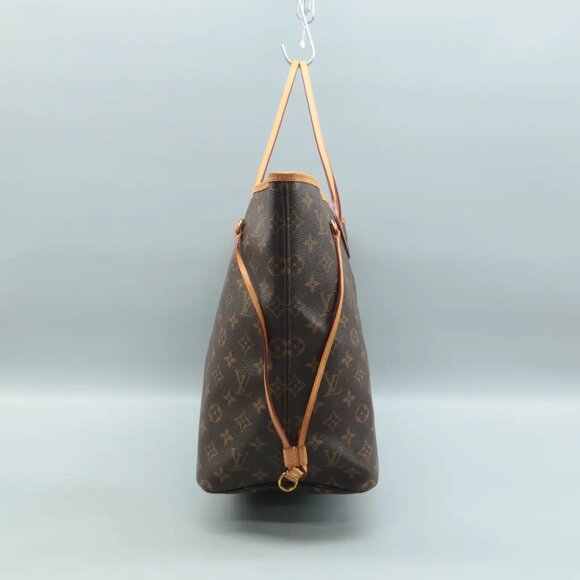 100% Authentic Louis Vuitton Neverfull GM W/P Brown Monogram Canvas Shoulder bag - Picture 3 of 12